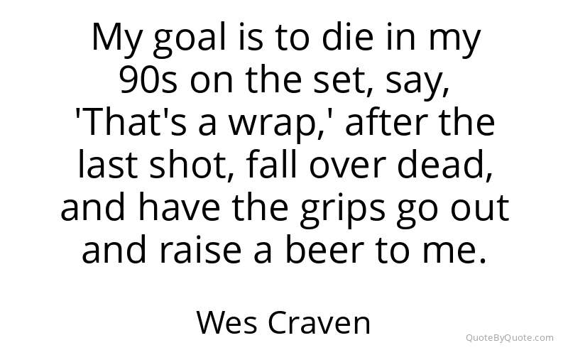 Preview image for this quote by Wes Craven
