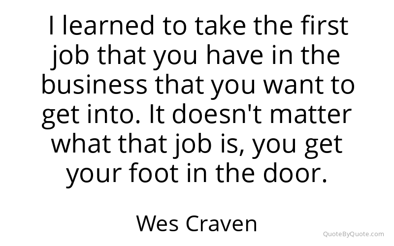 Preview image for this quote by Wes Craven