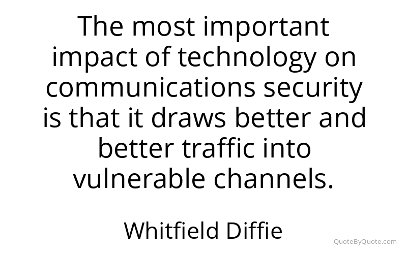 Preview image for this quote by Whitfield Diffie