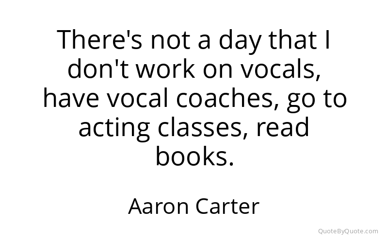Preview image for this quote by Aaron Carter