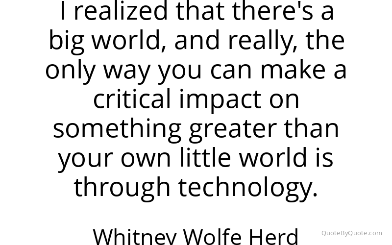 Preview image for this quote by Whitney Wolfe Herd