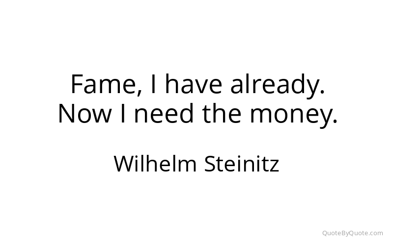 Preview image for this quote by Wilhelm Steinitz