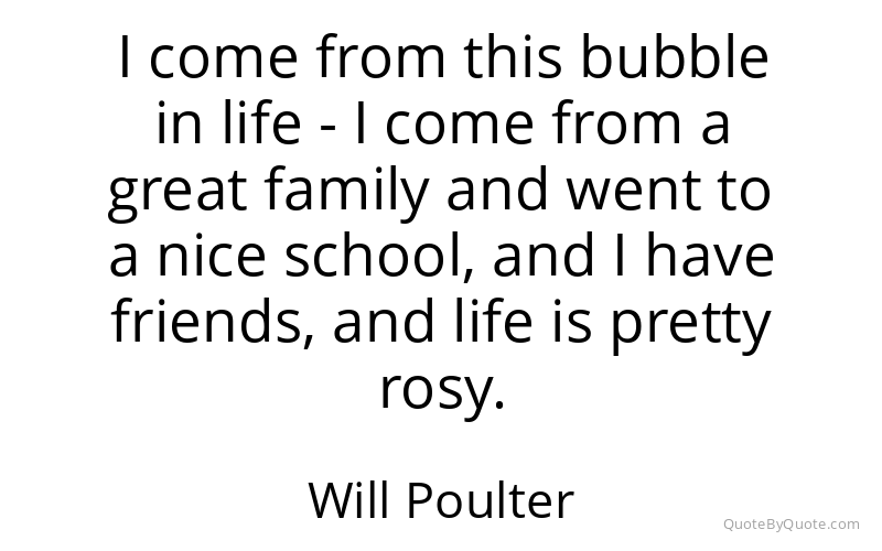 Preview image for this quote by Will Poulter