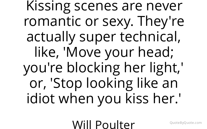 Preview image for this quote by Will Poulter