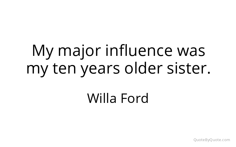 Preview image for this quote by Willa Ford