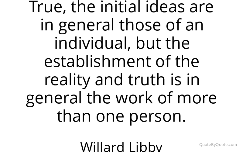 Preview image for this quote by Willard Libby