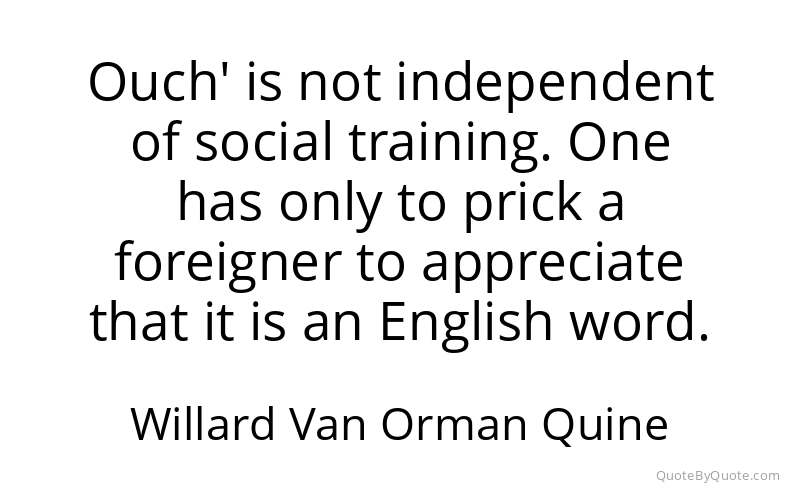 Preview image for this quote by Willard Van Orman Quine