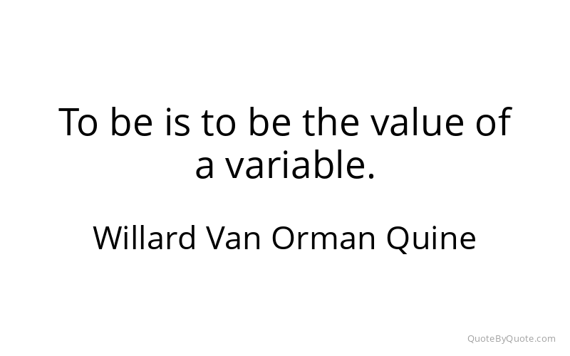Preview image for this quote by Willard Van Orman Quine