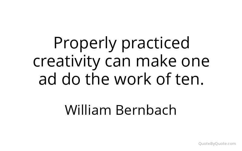 Preview image for this quote by William Bernbach