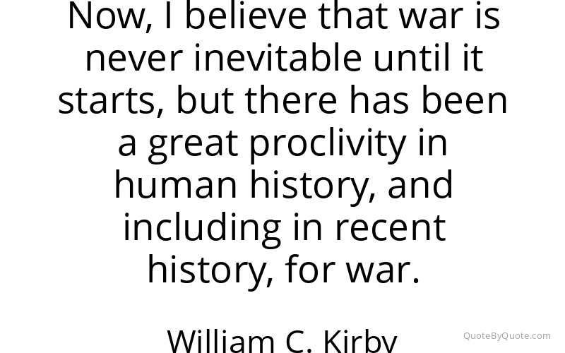 Preview image for this quote by William C. Kirby
