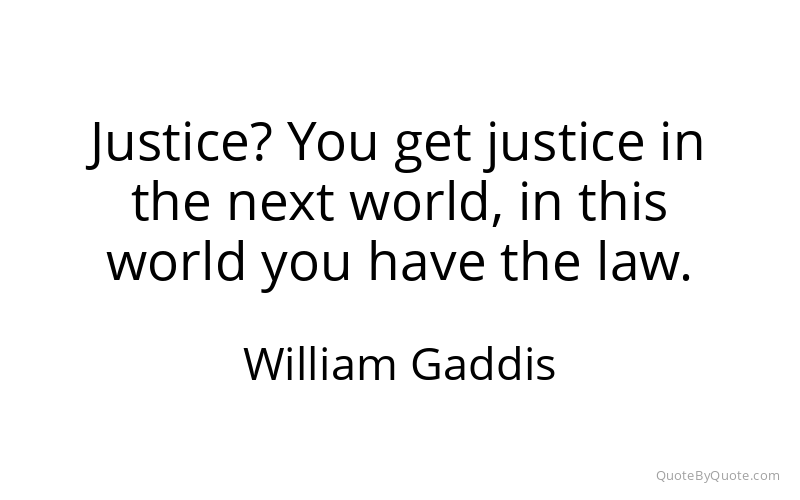 Preview image for this quote by William Gaddis