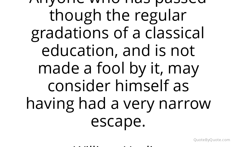 Preview image for this quote by William Hazlitt