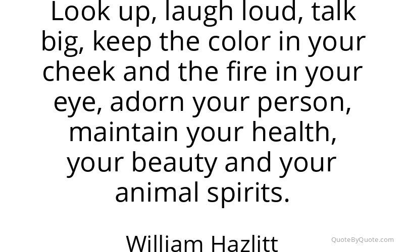 Preview image for this quote by William Hazlitt