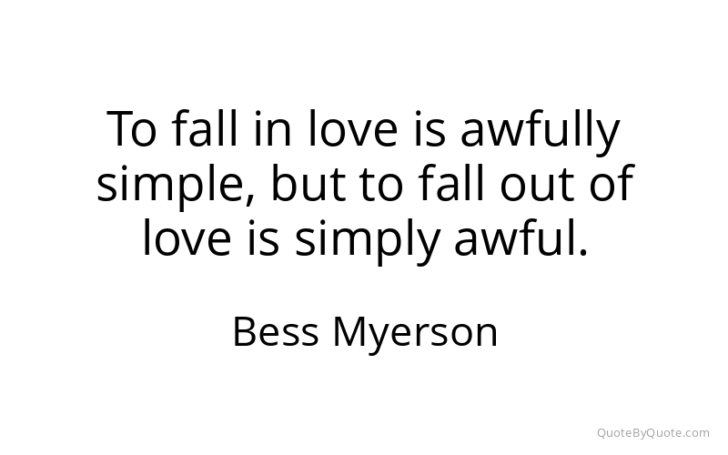 Preview image for this quote by Bess Myerson