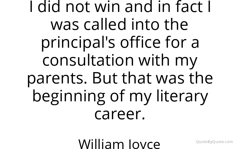 Preview image for this quote by William Joyce