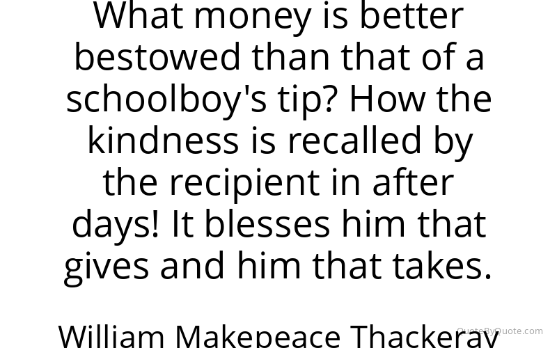 Preview image for this quote by William Makepeace Thackeray