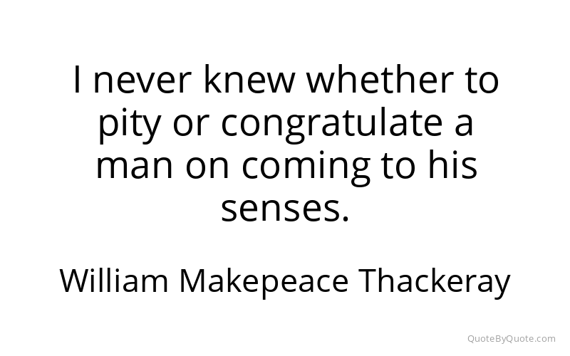 Preview image for this quote by William Makepeace Thackeray