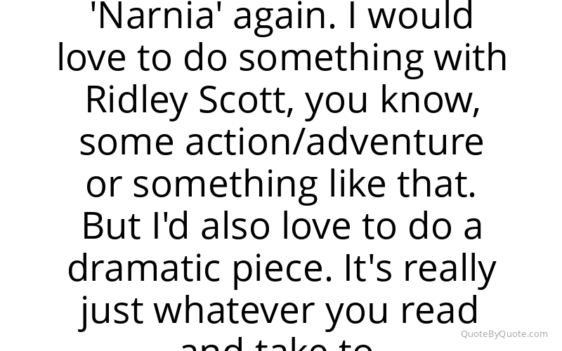 Preview image for this quote by William Moseley