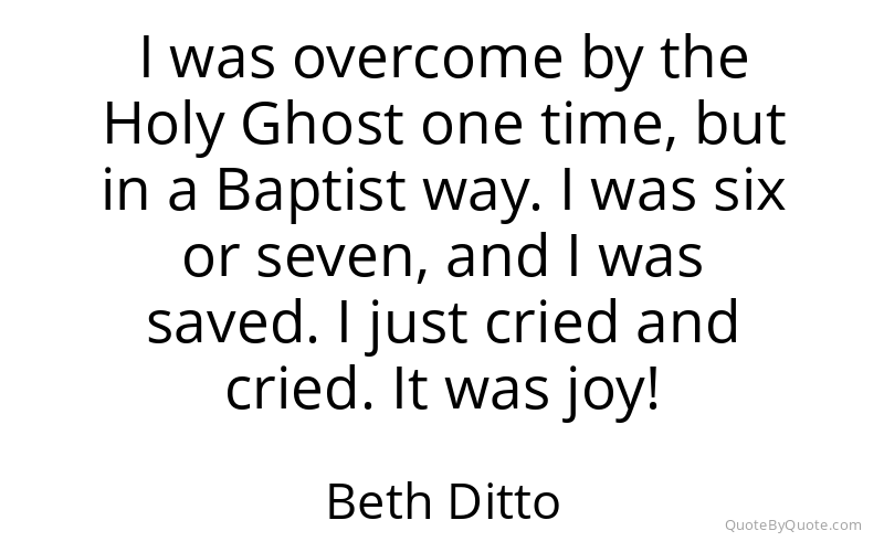 Preview image for this quote by Beth Ditto