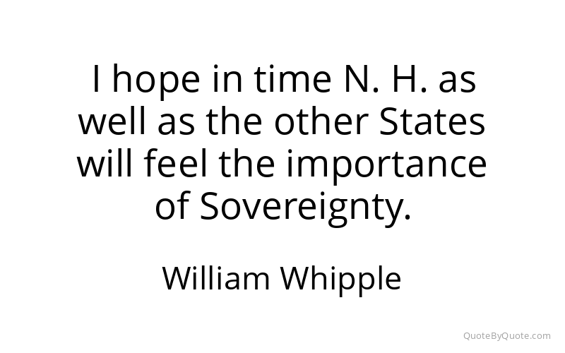 Preview image for this quote by William Whipple