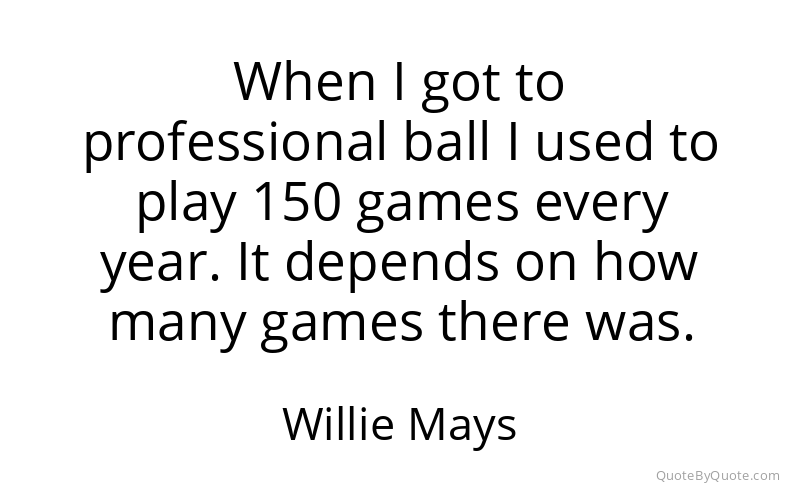 Preview image for this quote by Willie Mays