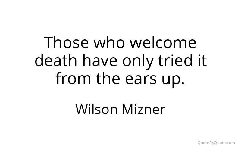 Preview image for this quote by Wilson Mizner