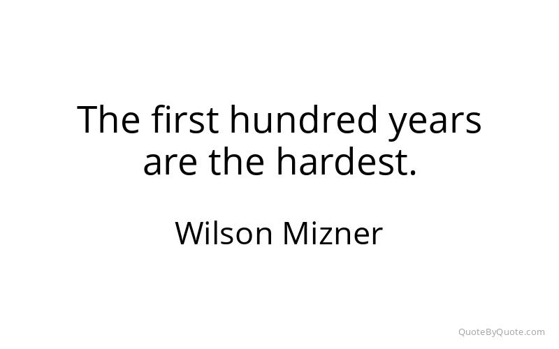 Preview image for this quote by Wilson Mizner