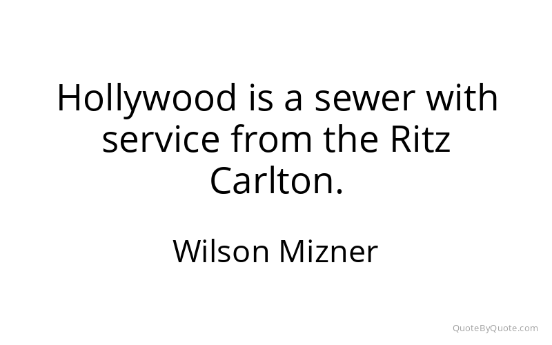 Preview image for this quote by Wilson Mizner