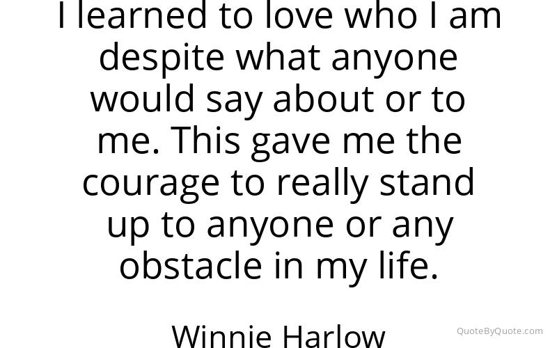 Preview image for this quote by Winnie Harlow