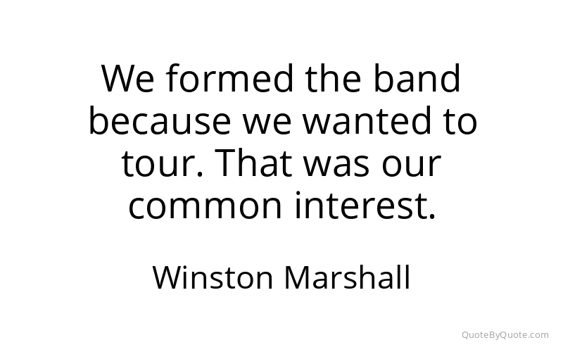 Preview image for this quote by Winston Marshall
