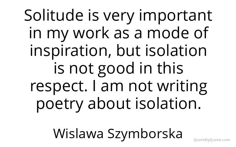 Preview image for this quote by Wislawa Szymborska