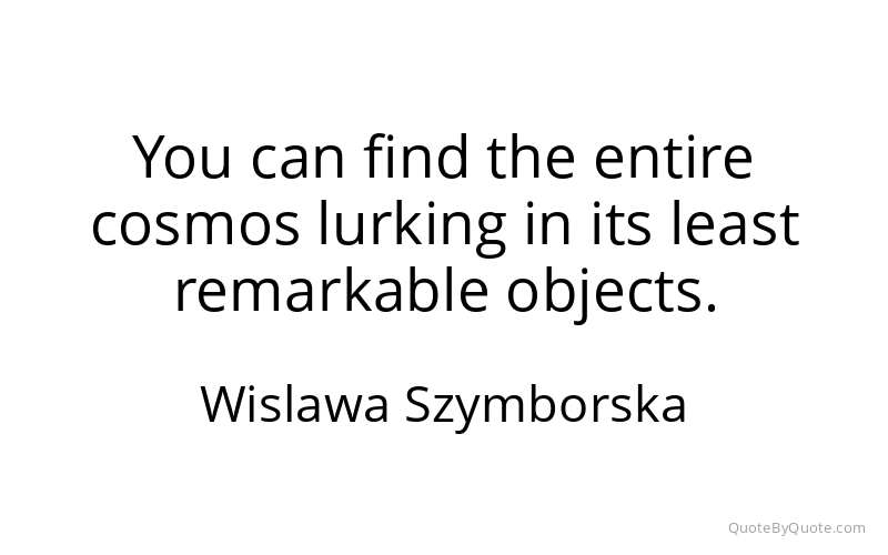 Preview image for this quote by Wislawa Szymborska