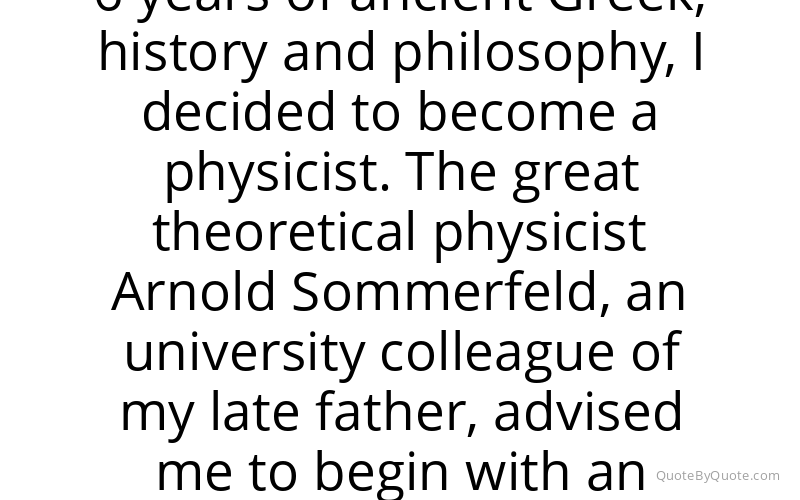 Preview image for this quote by Wolfgang Paul