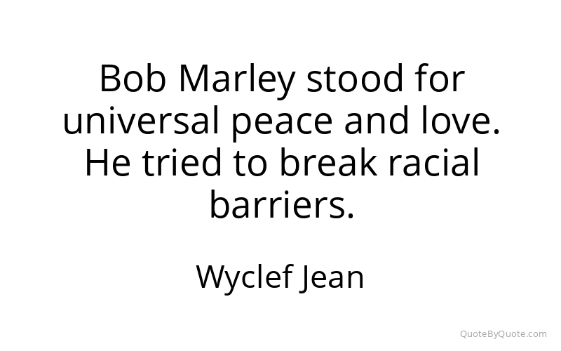 Preview image for this quote by Wyclef Jean