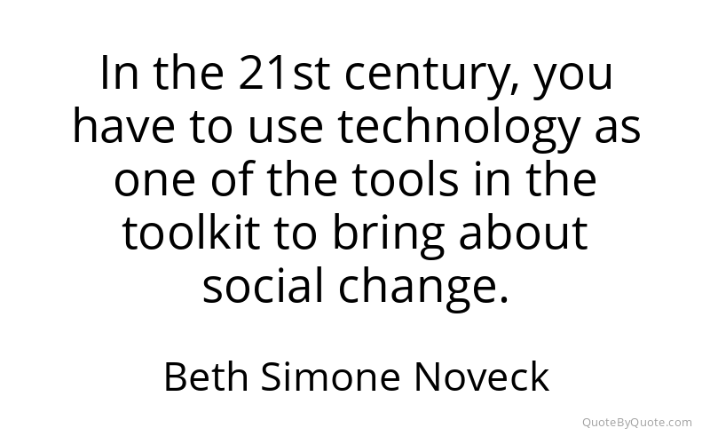 Preview image for this quote by Beth Simone Noveck