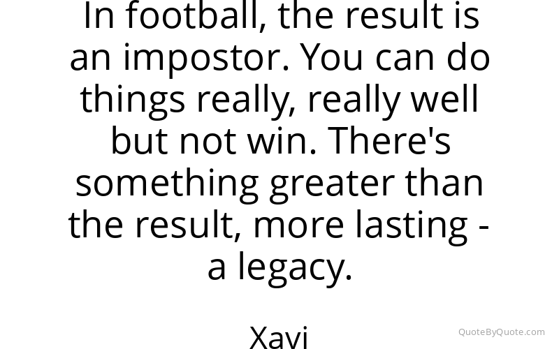 Preview image for this quote by Xavi