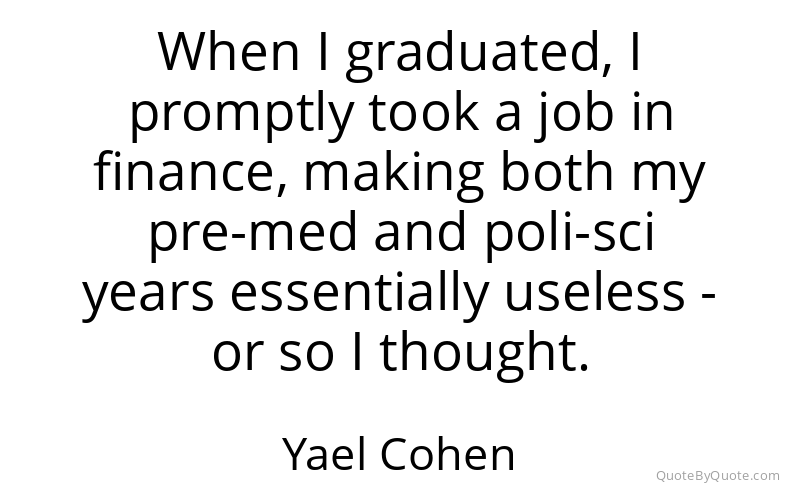 Preview image for this quote by Yael Cohen