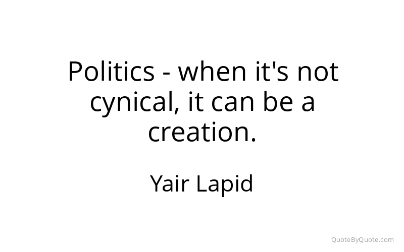 Preview image for this quote by Yair Lapid