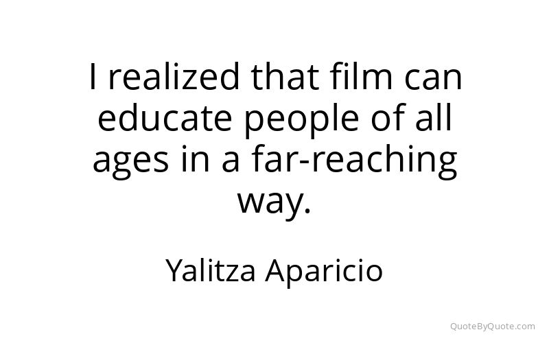 Preview image for this quote by Yalitza Aparicio
