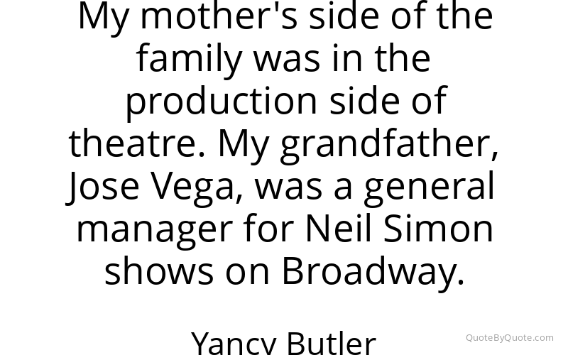 Preview image for this quote by Yancy Butler