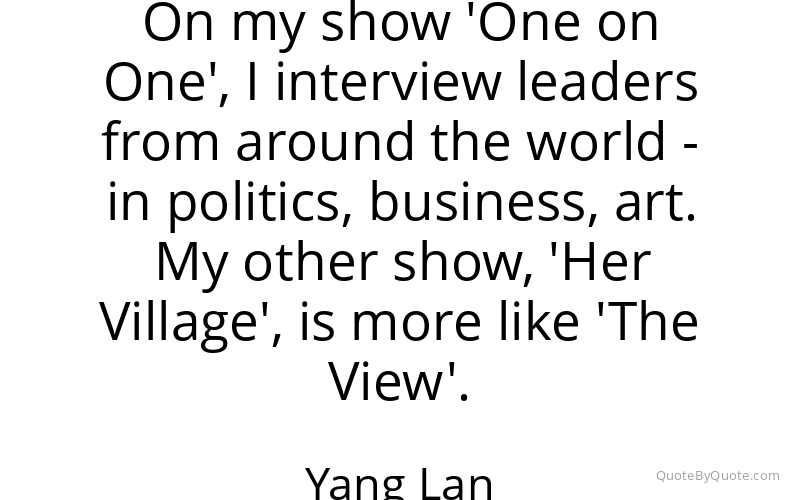 Preview image for this quote by Yang Lan