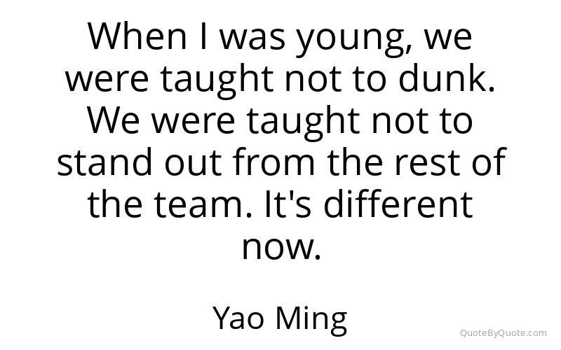 Preview image for this quote by Yao Ming