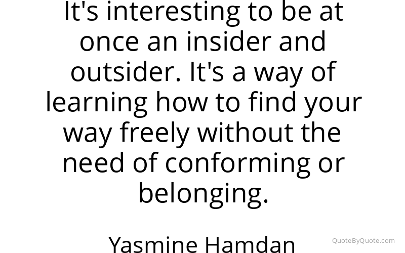 Preview image for this quote by Yasmine Hamdan