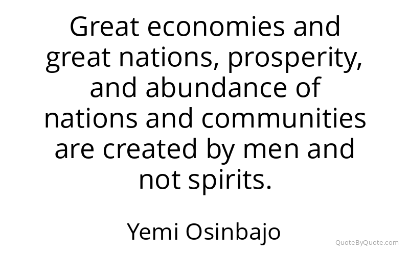 Preview image for this quote by Yemi Osinbajo