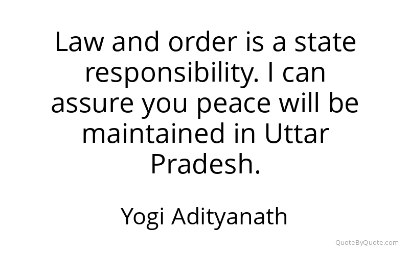 Preview image for this quote by Yogi Adityanath