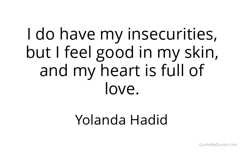 Preview image for this quote by Yolanda Hadid
