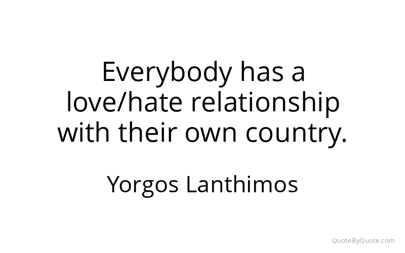 Preview image for this quote by Yorgos Lanthimos