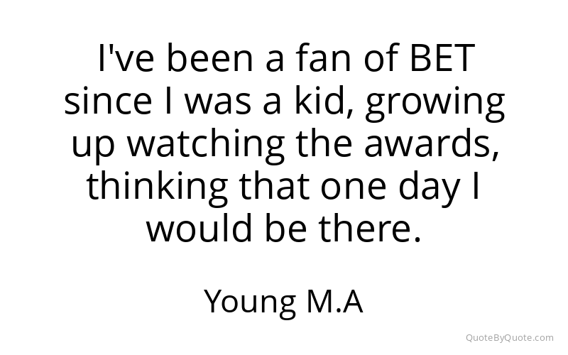 Preview image for this quote by Young M.A