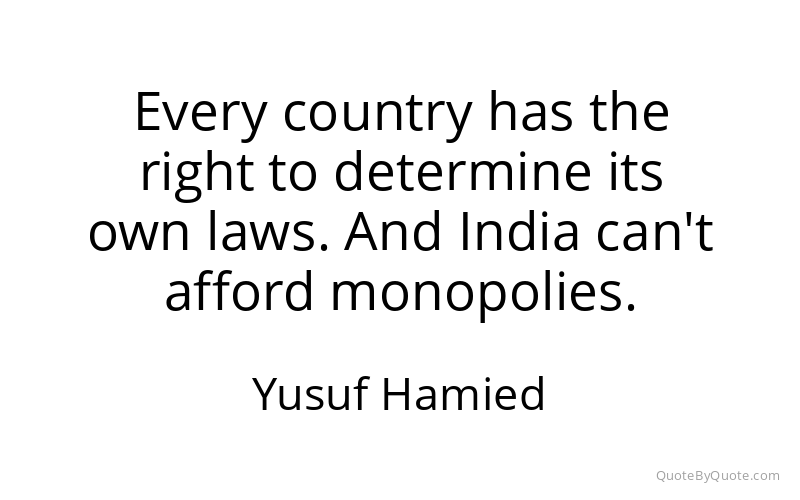 Preview image for this quote by Yusuf Hamied