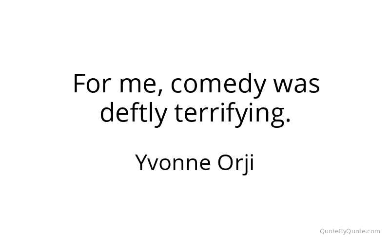 Preview image for this quote by Yvonne Orji